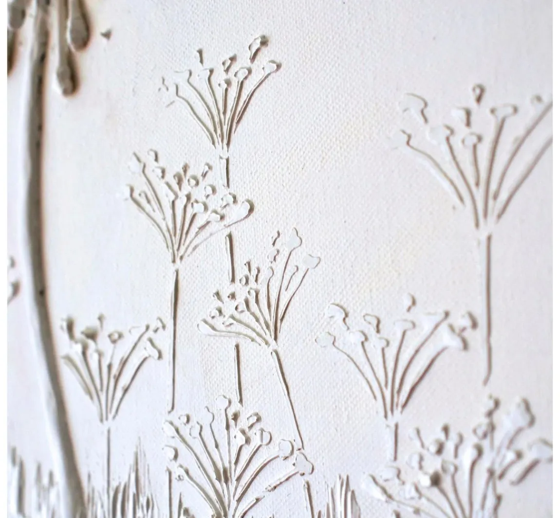 Clearance Viva Decor Keramik-Effekt, Altweiß