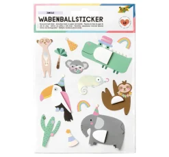 New folia Wabenball Sticker "Jungle"