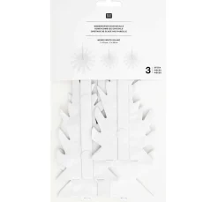 Rico Design Wabenpapier-Eiskristalle