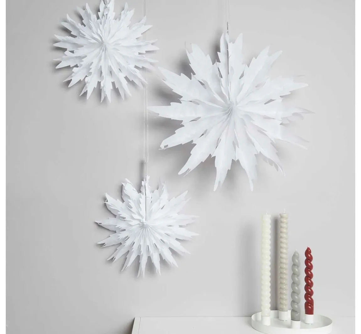 Rico Design Wabenpapier-Eiskristalle