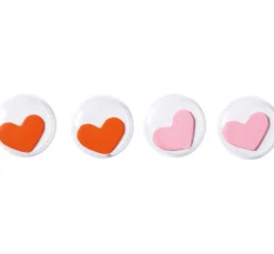 Outlet folia Wackelaugen "Hearts", 20 mm, selbstklebend