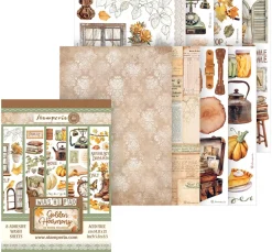 New Stamperia Washi Pad "Golden Harmony"