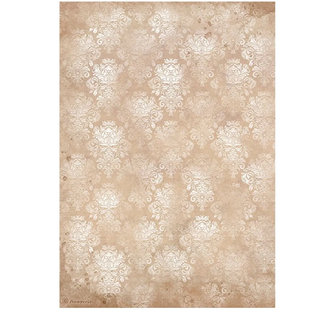 New Stamperia Washi Pad "Golden Harmony"