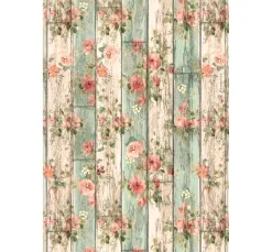Outlet Stamperia Washi Pad "House of Roses"
