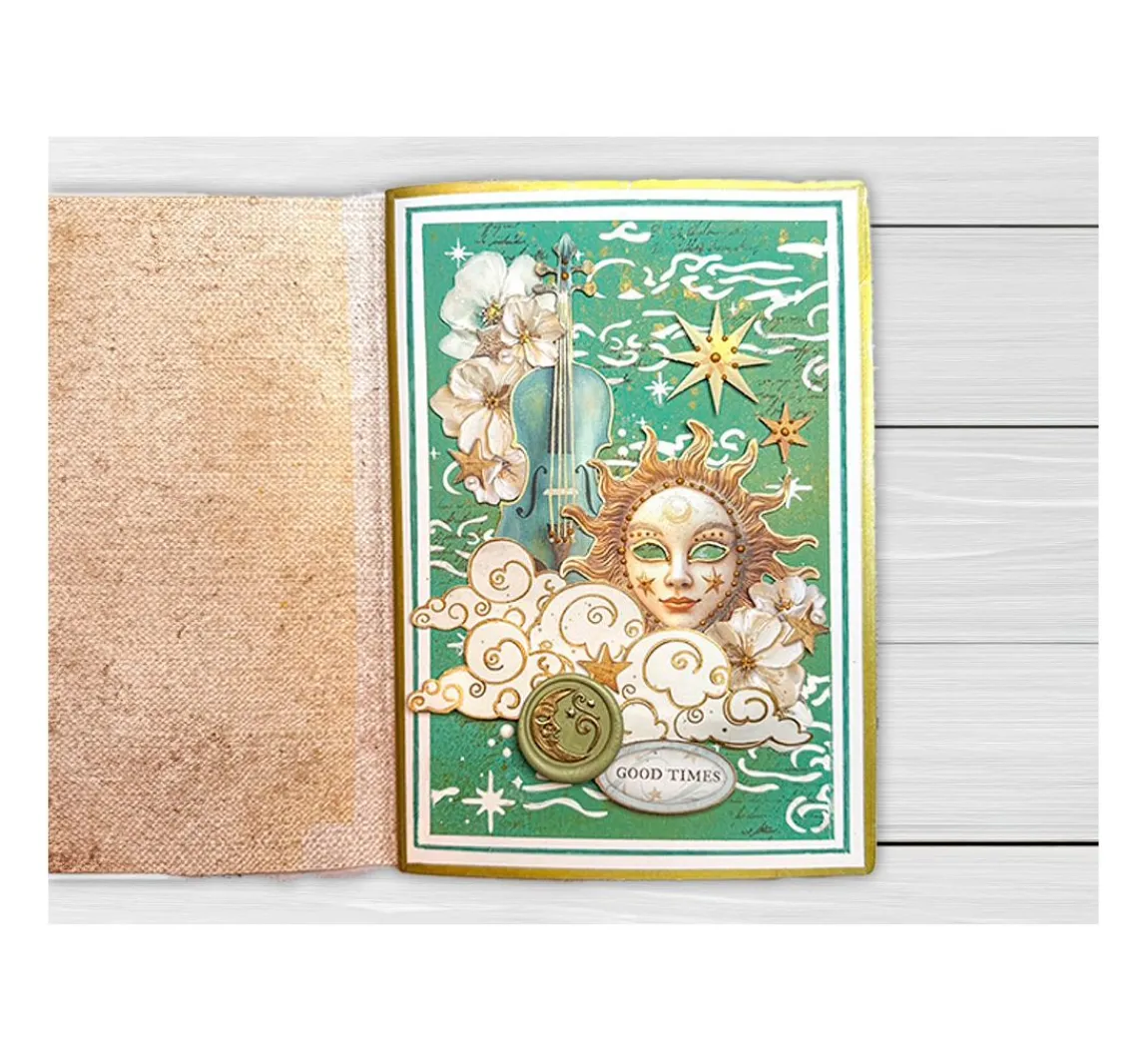 Outlet Stamperia Washi Pad "Masquerade"
