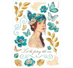 Outlet Stamperia Washi Pad