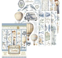 Clearance Stamperia Washi Pad "Timeless"