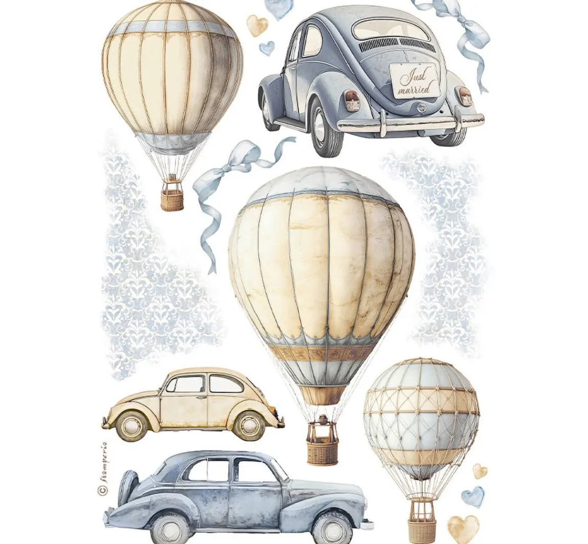 Clearance Stamperia Washi Pad "Timeless"