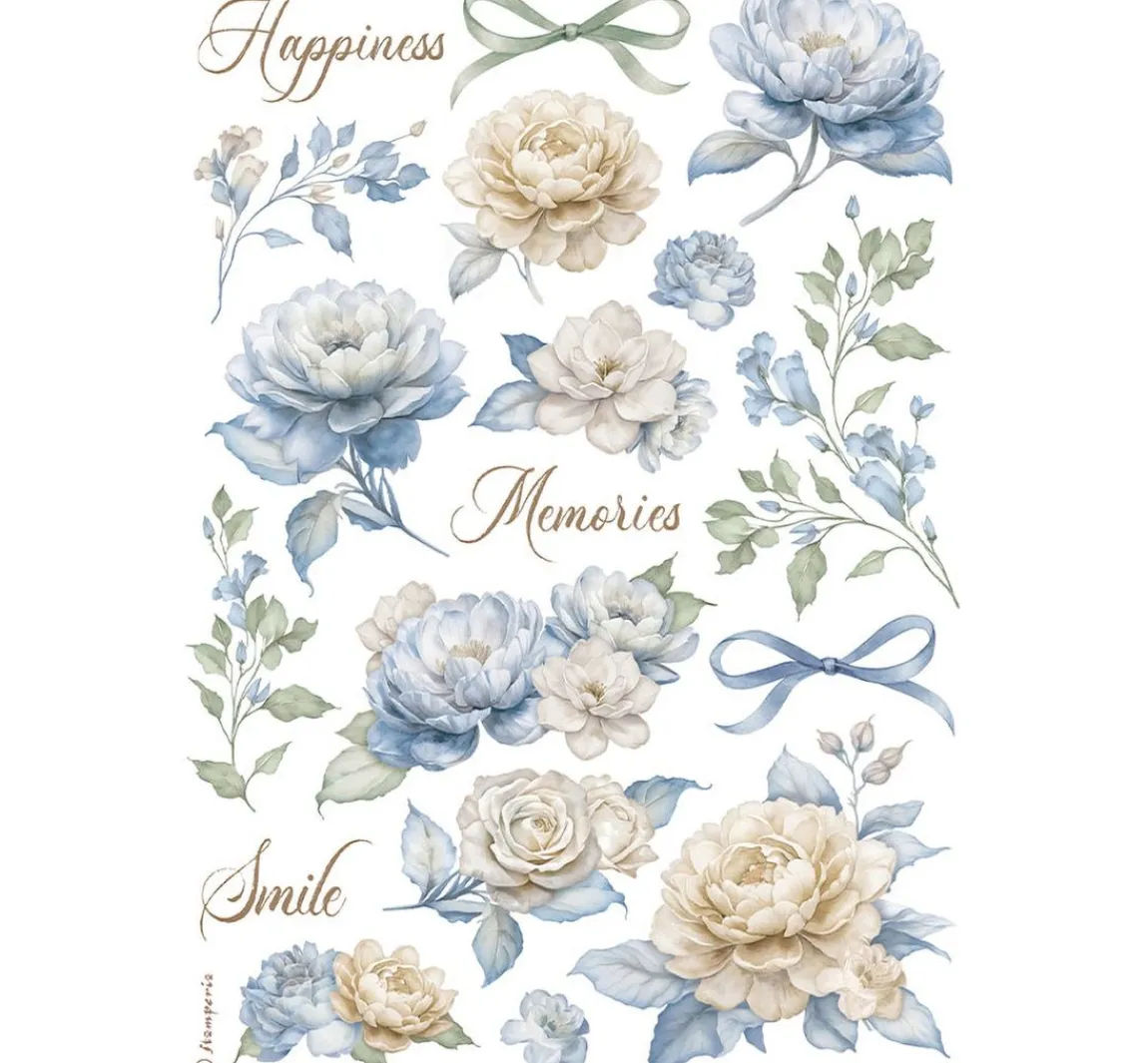 Clearance Stamperia Washi Pad "Timeless"
