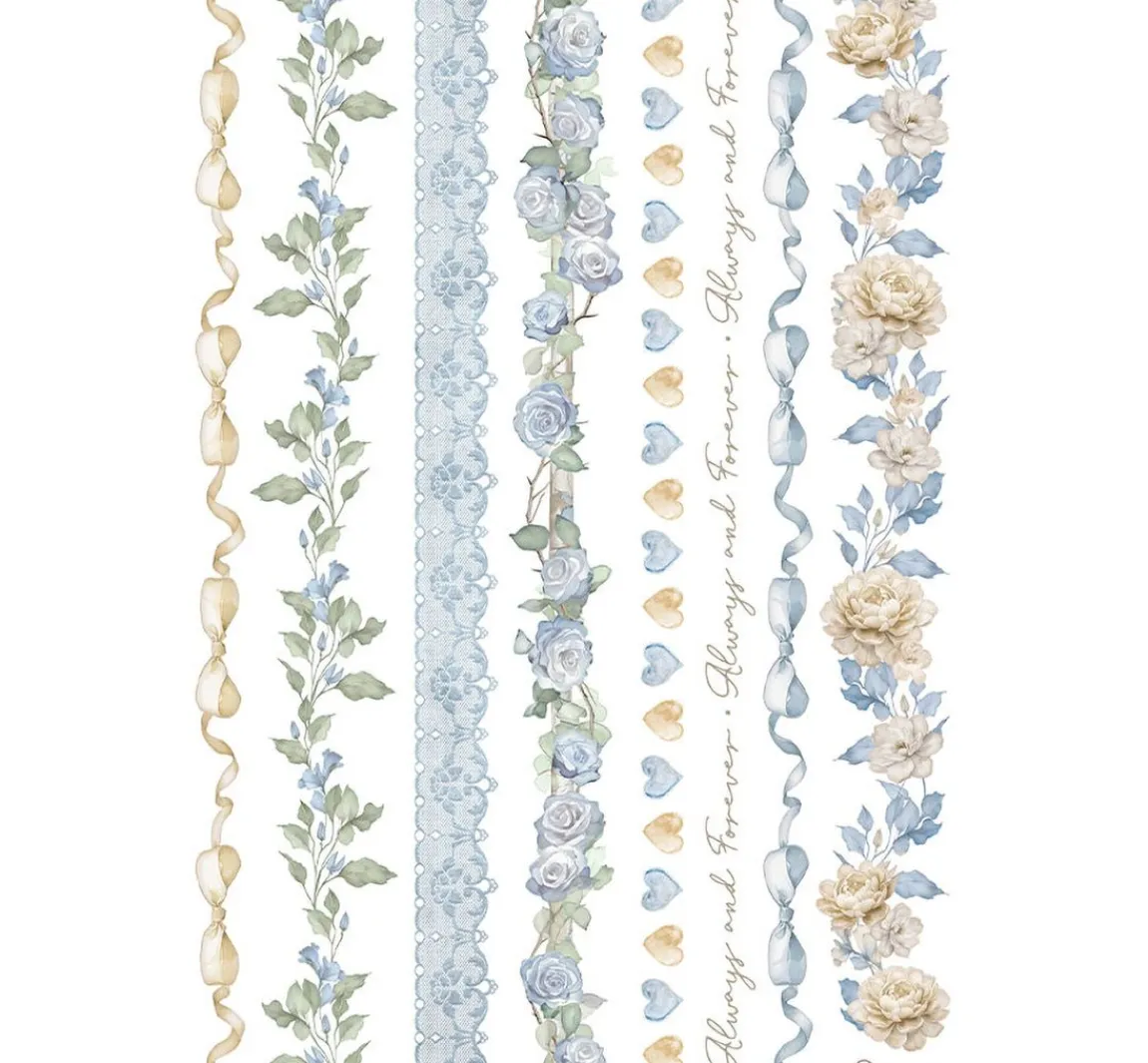 Clearance Stamperia Washi Pad "Timeless"