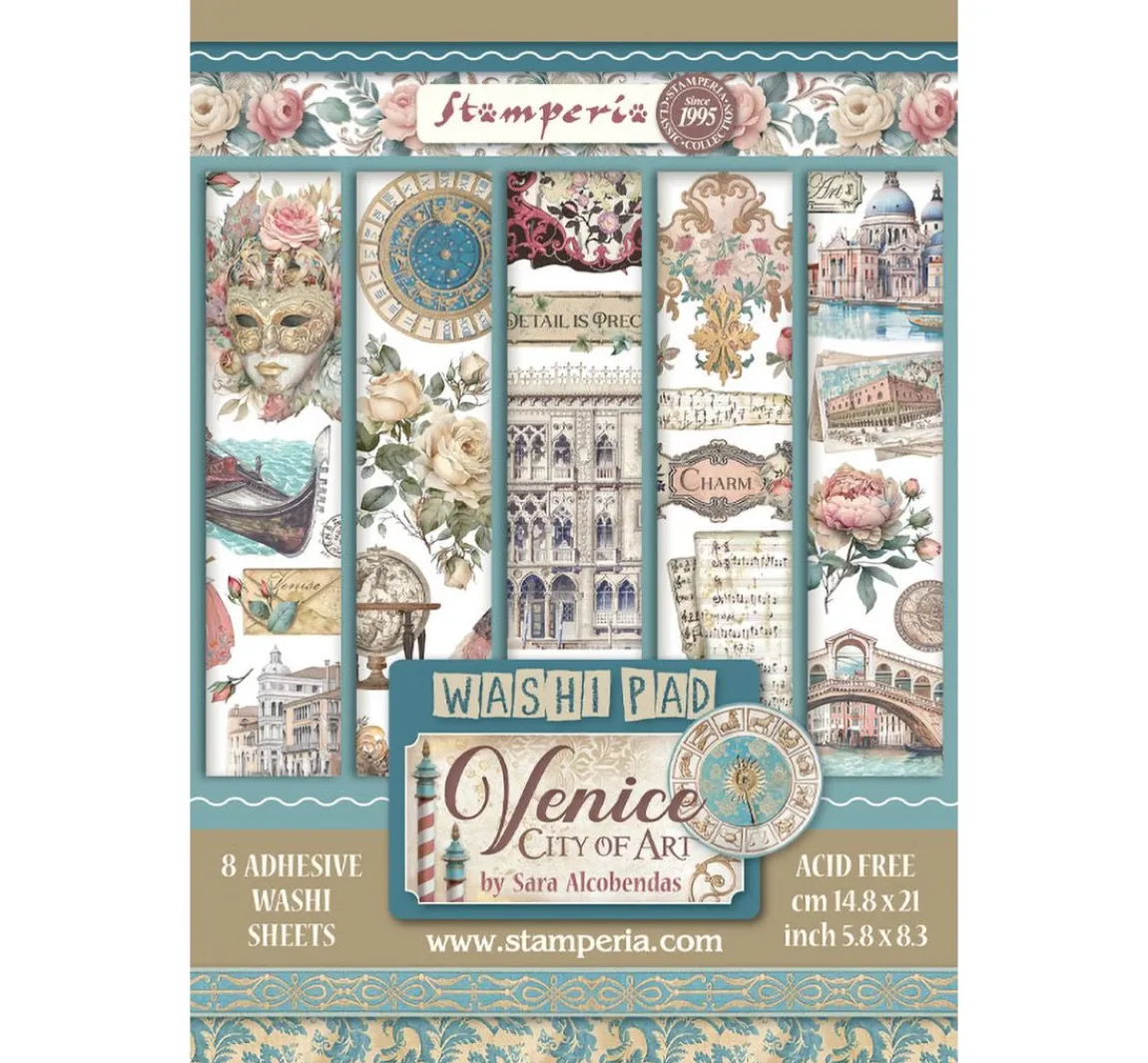 Hot Stamperia Washi Pad "Venice"