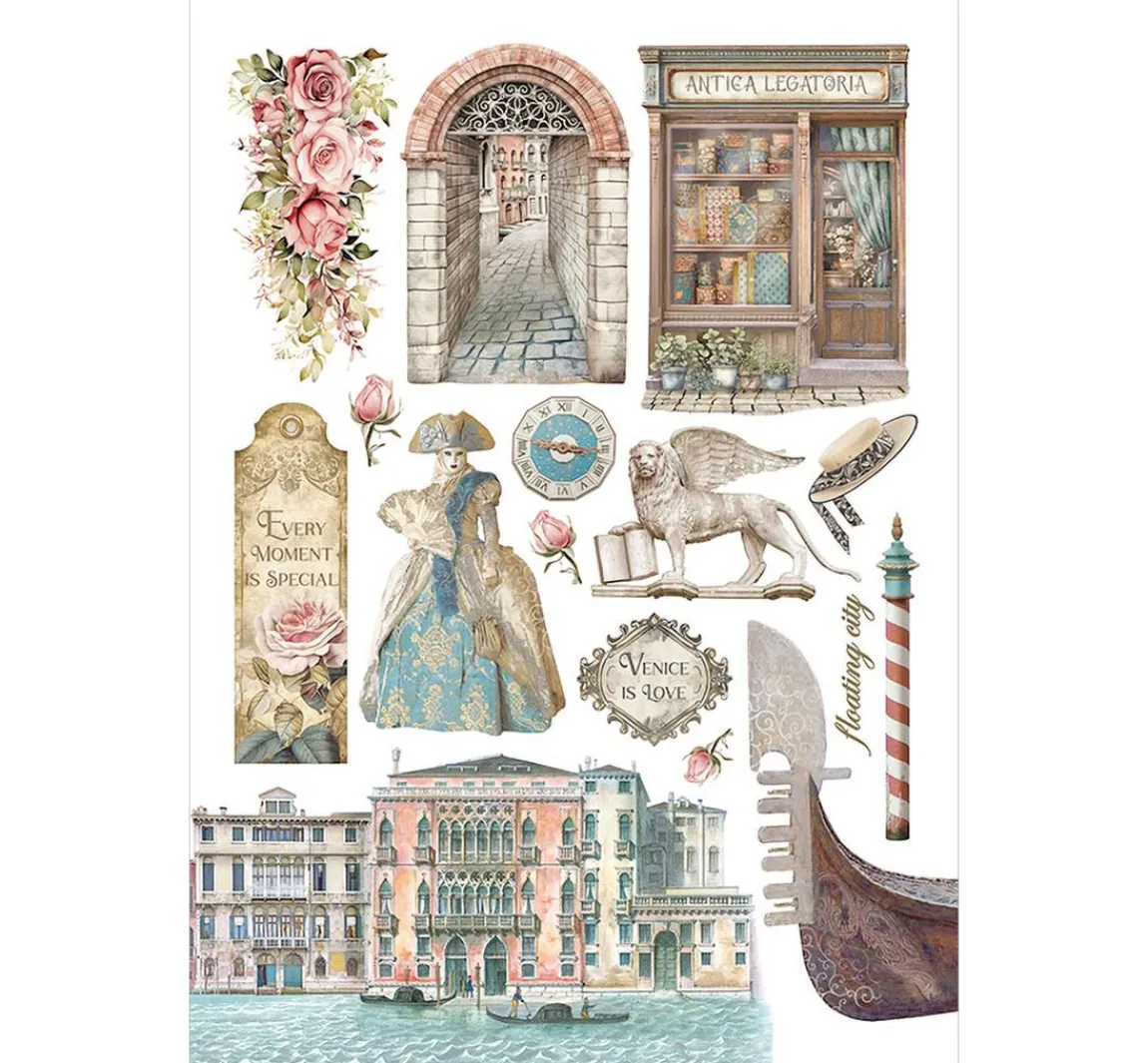 Hot Stamperia Washi Pad "Venice"