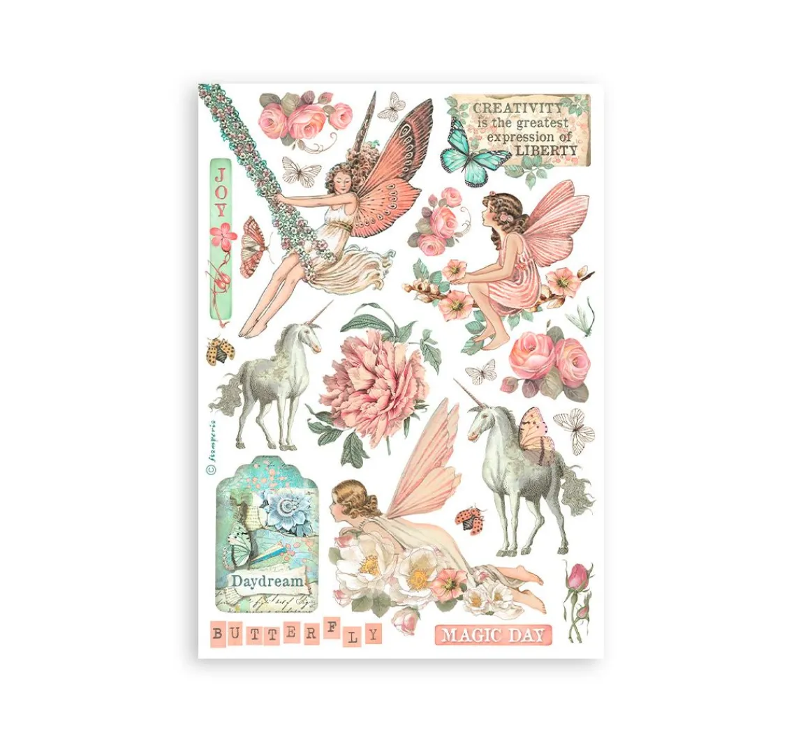 Stamperia Washi Pad "Wonderland"
