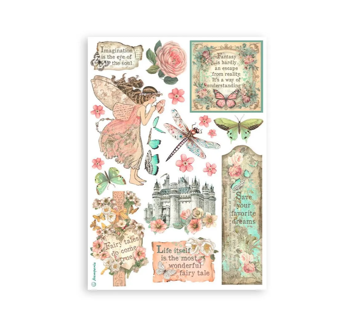 Stamperia Washi Pad "Wonderland"