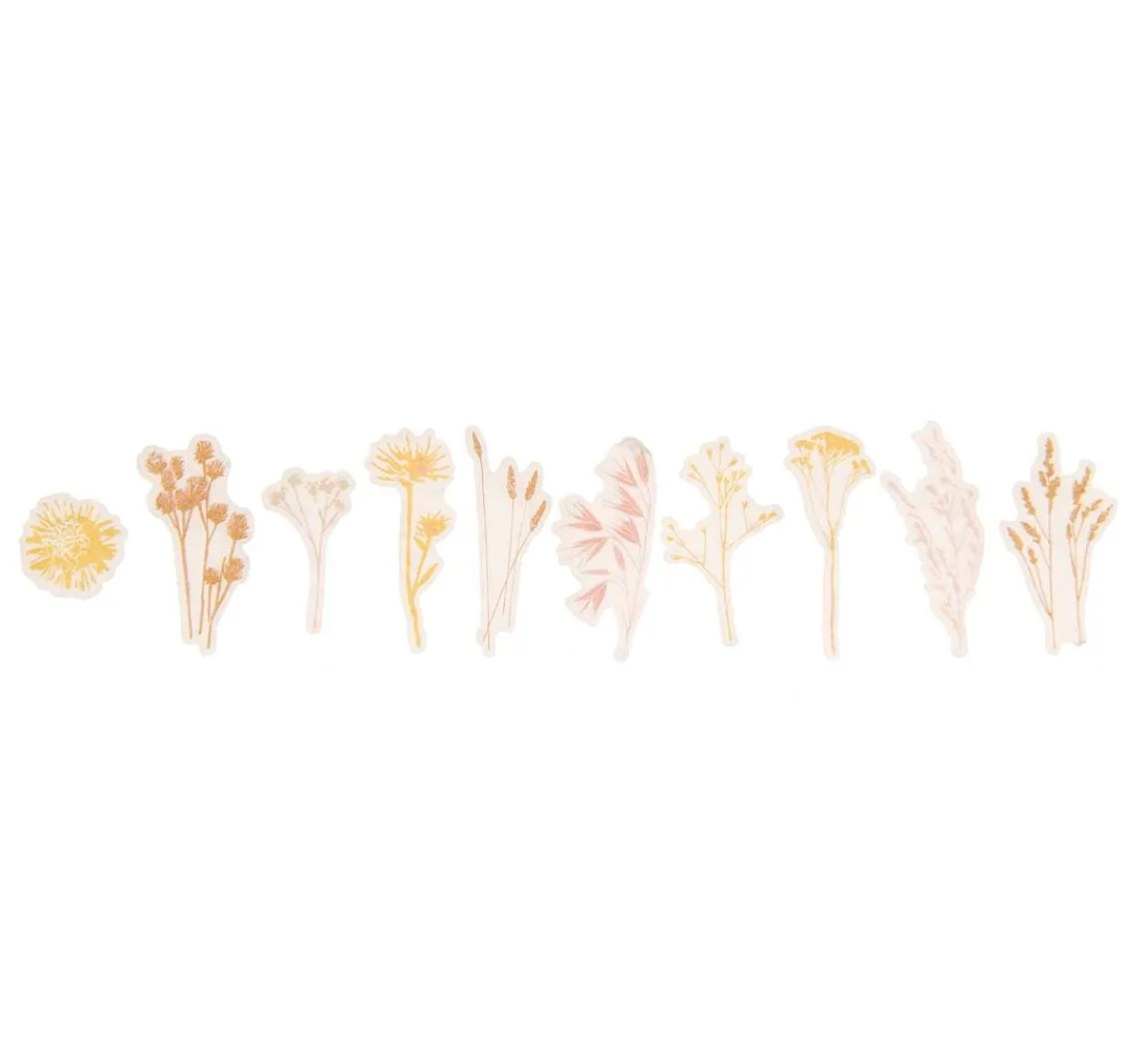 Clearance Rico Design Washi Sticker "Trockenblumen"