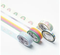 Outlet folia Washi Tape Set "Hot Foil Rainbow"