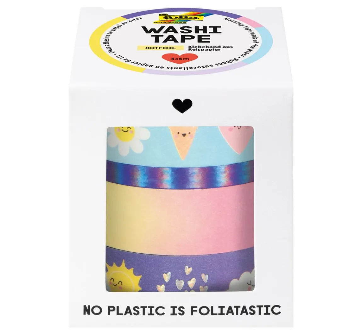 Best folia Washi Tape Set "Hot Foil Sunnyside"