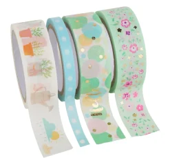 New folia Washi Tape Set "Hot Foil Spring"