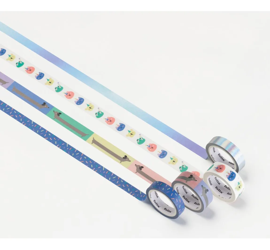 Hot folia Washi Tape Set Hotfoil