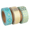 Discount Rayher Washi Tape Set "Mint/Gold Foil"