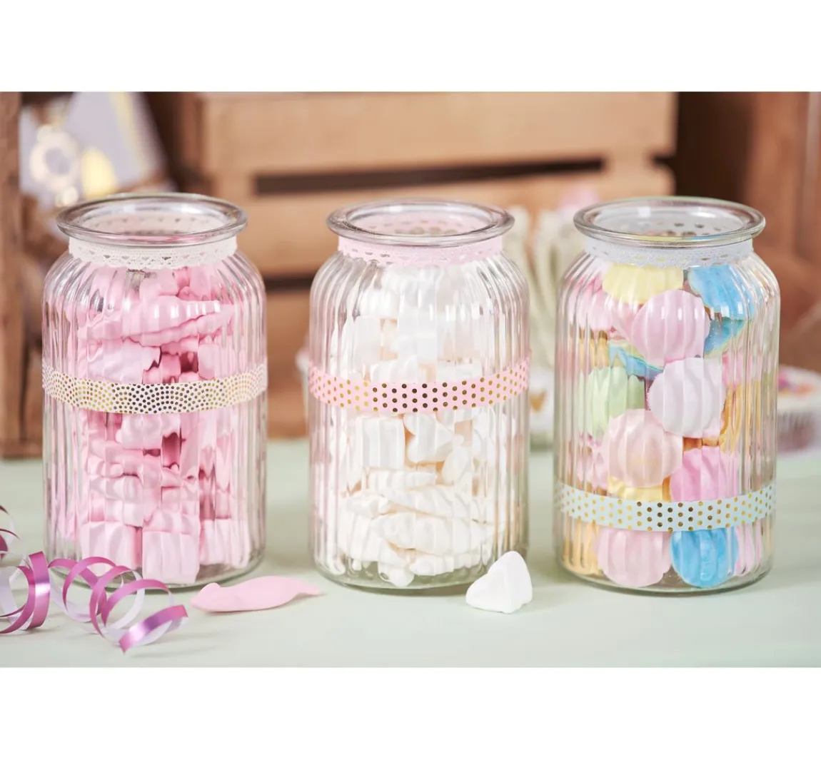 Rayher Washi Tape Set "Rose/Gold Foil"