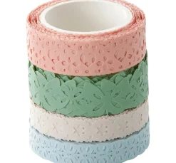 Hot folia Washi-Dekor "Pastell-Mix"