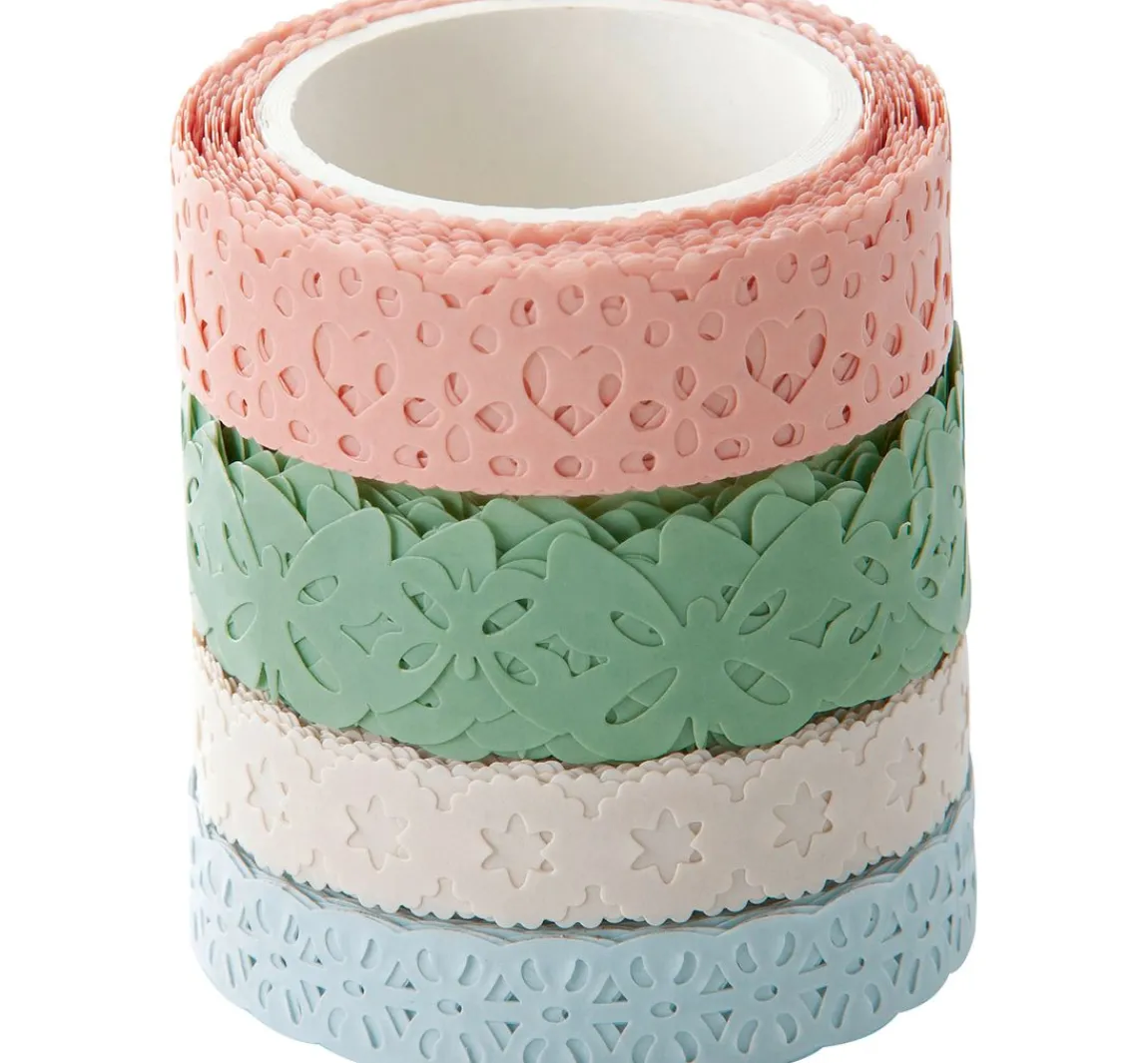 Hot folia Washi-Dekor "Pastell-Mix"