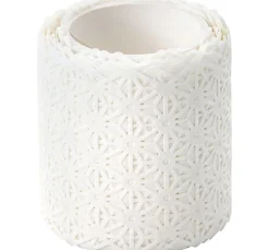 folia Washi-Dekor "Weiß"