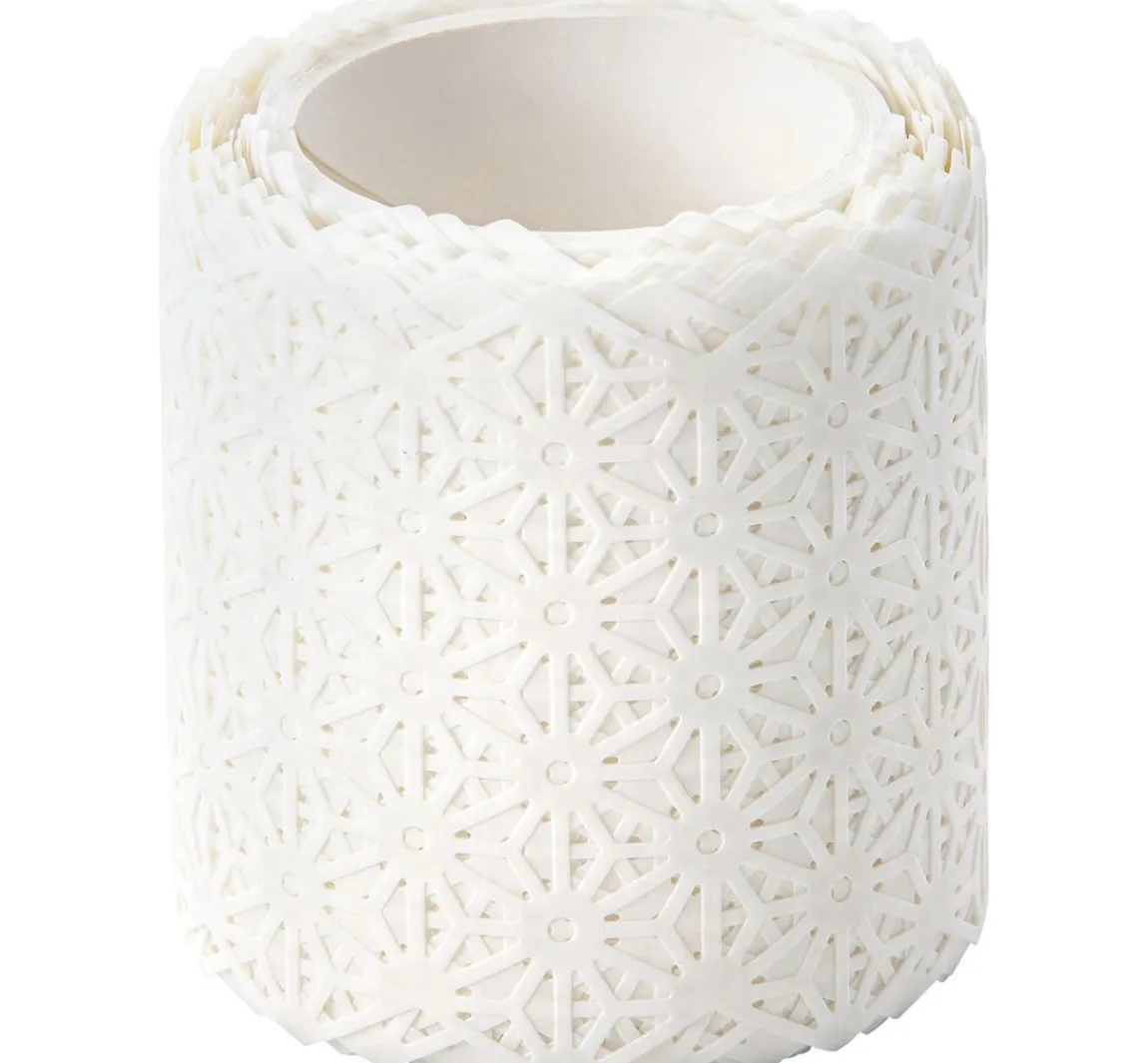 folia Washi-Dekor "Weiß"
