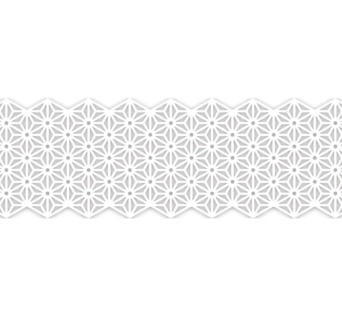 folia Washi-Dekor "Weiß"