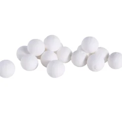 Best ohne Marke Wattekugeln, weiß, Ø 30 mm, 15 Stück