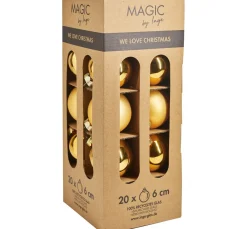 Discount Magic by Inge Weihnachtskugeln aus Glas, Ø 6cm