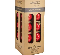 Discount Magic by Inge Weihnachtskugeln aus Glas, Ø 6cm