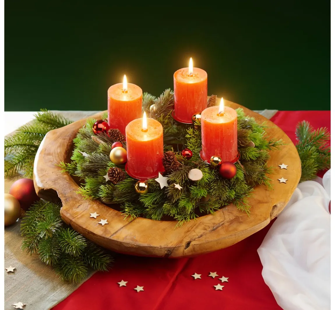 Othmar Decorations Weihnachtskugeln aus Glas am Draht