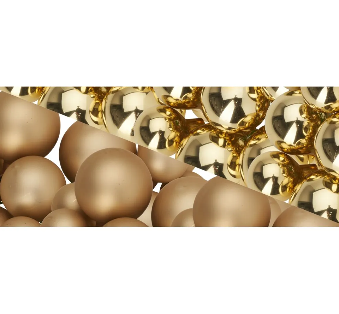 Othmar Decorations Weihnachtskugeln aus Glas am Draht