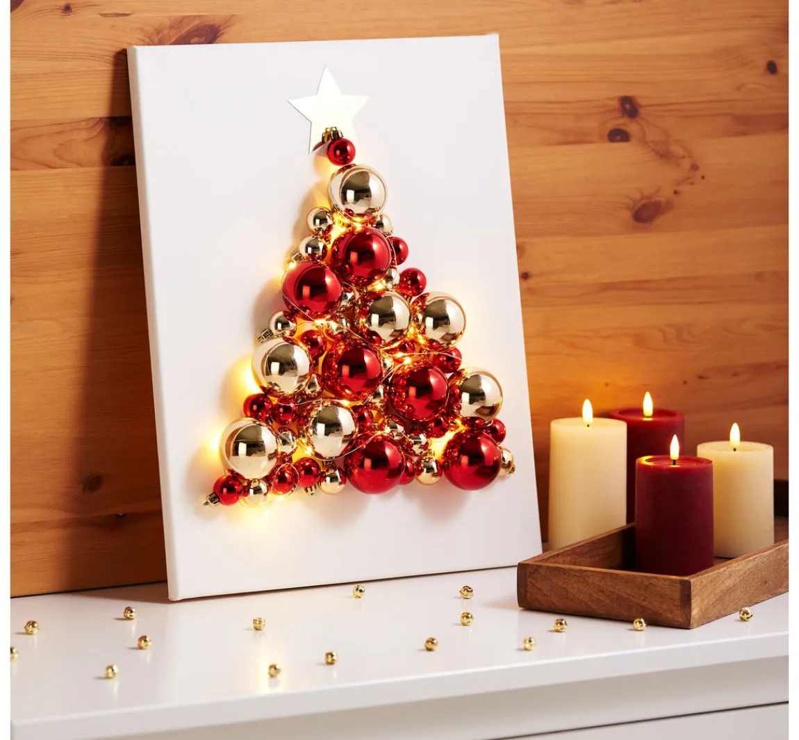 Hot Othmar Decorations Weihnachtskugeln aus Kunststoff, 24 Stück