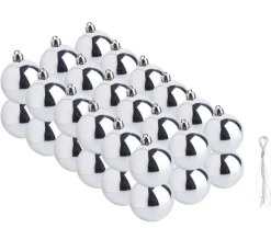 Clearance Othmar Decorations Weihnachtskugeln aus Kunststoff, 36 Stück