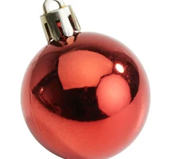 Othmar Decorations Weihnachtskugeln aus Kunststoff, 10 Stück, Ø 4,4 cm