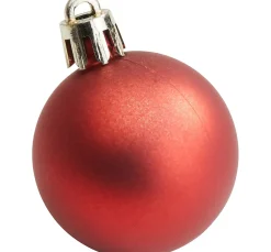 Othmar Decorations Weihnachtskugeln aus Kunststoff, 10 Stück, Ø 4,4 cm