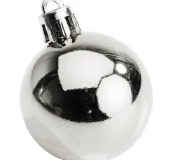 Othmar Decorations Weihnachtskugeln aus Kunststoff, 10 Stück, Ø 4,4 cm