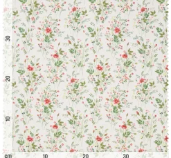 Clearance Westfalenstoffe Baumwoll-Stoff Florenz "Farn mit Blumen"