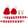 Clearance HobbyFun Wichtel-Set "Mütze, Schal & Schuhe"