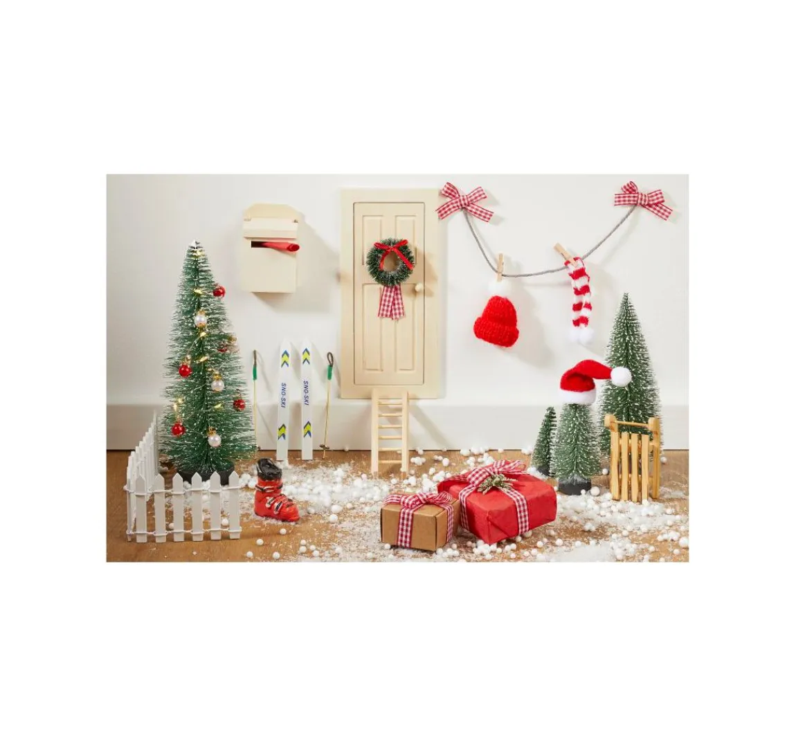 Clearance HobbyFun Wichtel-Set "Mütze, Schal & Schuhe"