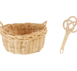 Outlet HobbyFun Wichtel-Set "Wäschekorb & Teppichklopfer"
