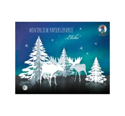 Best URSUS Winterliche Papierszenerie