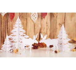 Best URSUS Winterliche Papierszenerie