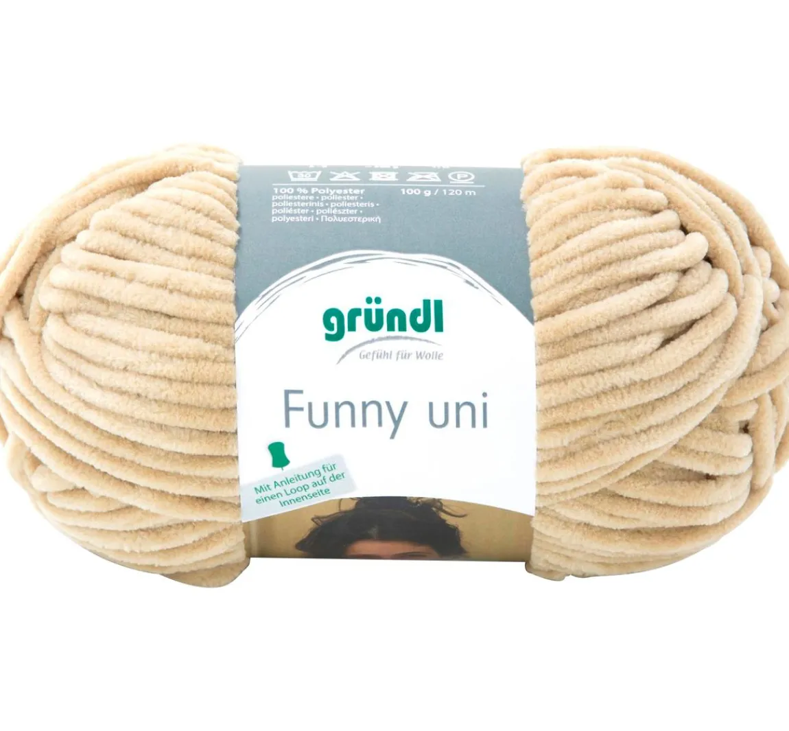 Discount gründl Wolle Funny Uni