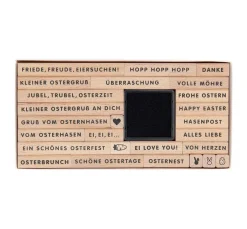 Hot Rico Design XL Stempel-Set "Frohe Ostern"
