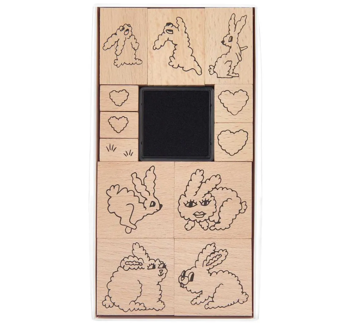 Sale Rico Design XL Stempel-Set "Futschikato Hasen"