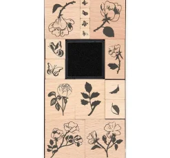 Outlet Rico Design XL Stempel-Set "La Vie En Rose"
